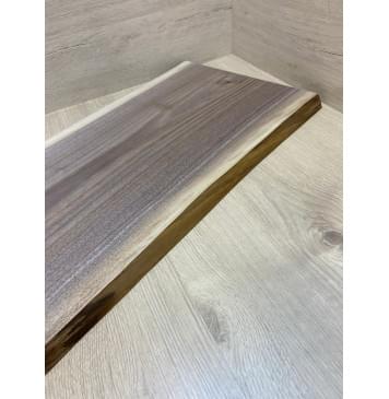 Орех Американский Заболонь заготовка на топ Тангент АА 22х310х560 мм (цельный) АКЦИЯ-6