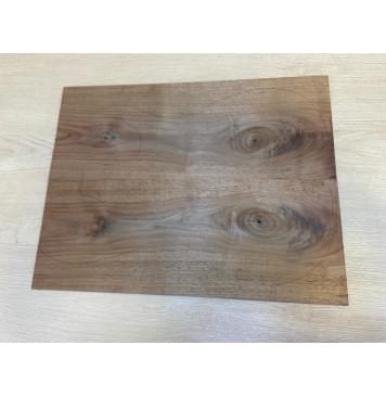 Орех Американский заготовка на топ Тангент А 7х175х450 мм - 2шт (книжкой) Уценка-сучки,трещины-0