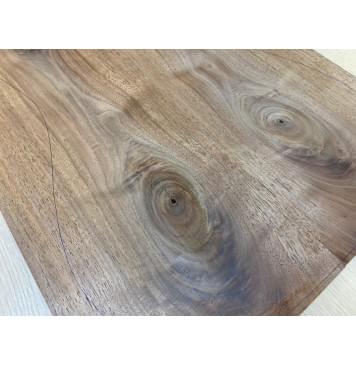 Орех Американский заготовка на топ Тангент А 7х175х450 мм - 2шт (книжкой) Уценка-сучки,трещины-7