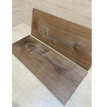 Орех Американский заготовка на топ Тангент А 7х175х450 мм - 2шт (книжкой) Уценка-сучки,трещины-3