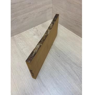 Клён Печёный Волнистый 180гр заготовка на топ для Тревел гитары Радиал А Волна ААА 17.5х160-145х335 мм (1шт под распил) Уценка-сучок-7