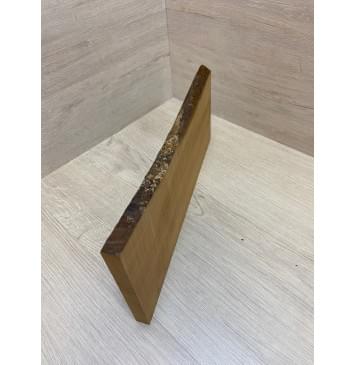 Клён Печёный Волнистый 180гр заготовка на топ для Тревел гитары Радиал А Волна ААА 16.5х160-145х350 мм (1шт под распил) Уценка-сучок-6