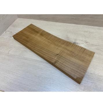 Клён Печёный Волнистый 180гр заготовка на топ Радиал А Волна ААА 25.5х185-170х500-490 мм (1шт под распил) АКЦИЯ-2