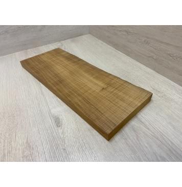 Клён Печёный Волнистый 180гр заготовка на топ Радиал А Волна ААА 25.5х185-170х500-490 мм (1шт под распил) АКЦИЯ-6