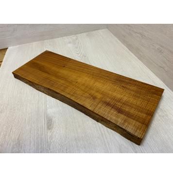 Клён Печёный Волнистый 180гр заготовка на топ Радиал А Волна ААА 25.5х185-170х500-490 мм (1шт под распил) АКЦИЯ-8