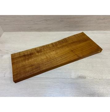 Клён Печёный Волнистый 180гр заготовка на топ Радиал А Волна ААА 25.5х185-170х500-490 мм (1шт под распил) АКЦИЯ-10