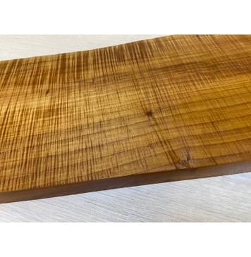 Клён Печёный Волнистый 180гр заготовка на топ Радиал А Волна ААА 25.5х185-170х500-490 мм (1шт под распил) АКЦИЯ-11