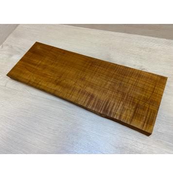 Клён Печёный Волнистый 180гр заготовка на топ Радиал А Волна ААА 25.5х187-180х500-490 мм (1шт под распил) АКЦИЯ-0