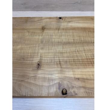 Клён Печёный Волнистый 180гр заготовка на топ Радиал А Волна АА 21х170х460-440 мм - 2 шт.(книжкой) АКЦИЯ-4