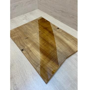 Клён Печёный Волнистый 180гр заготовка на топ Радиал А Волна АА 21х170х460-440 мм - 2 шт.(книжкой) АКЦИЯ-10