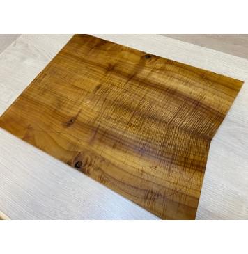 Клён Печёный Волнистый 180гр заготовка на топ Радиал А Волна АА 21х170х460-440 мм - 2 шт.(книжкой) АКЦИЯ-0