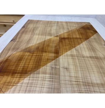 Клён Печёный Волнистый 180гр заготовка на топ Радиал А Волна ААА 24х193х435 мм - 2 шт.(книжкой) АКЦИЯ-7