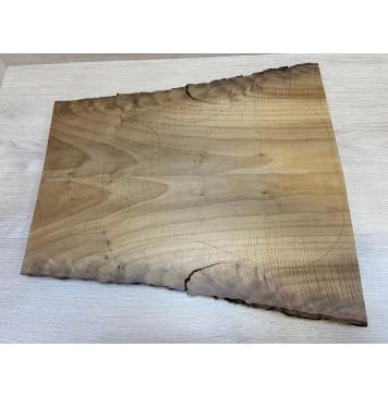 Клён Печёный Волнистый 180гр заготовка на топ Смешанный А Волна А 25х215-160х505 мм - 2 шт.(книжкой) АКЦИЯ-2