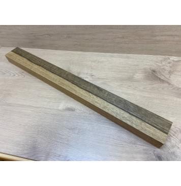 Корина Чёрная заготовка для переклеенного грифа электрогитары Радиал ААА 46.5х82х822 мм-0