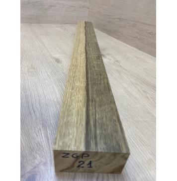 Корина Чёрная заготовка для переклеенного грифа электрогитары Радиал ААА 46.5х82х822 мм-2