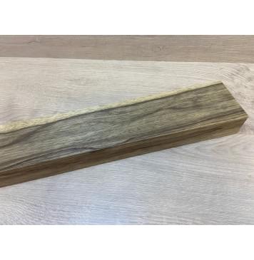 Корина Чёрная заготовка для переклеенного грифа электрогитары Радиал ААА 46.5х82х822 мм-6