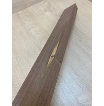 Орех Американский заготовка грифа для Безголовой гитары Смешанный АА 26.5х60х560 мм (АКЦИЯ)-7