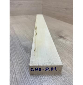 Клён Белый Явор, Волнистый заготовка грифа для Безголовой гитары Радиал А Волна А 28х70-52х560 мм-1