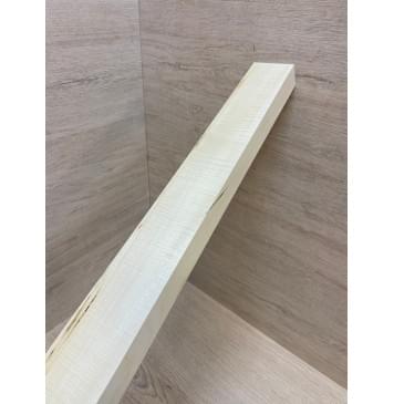 Клён Белый Явор, Волнистый заготовка грифа для Безголовой гитары Радиал А Волна А 28х70-52х560 мм-8