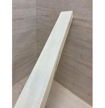 Клён Белый Явор, Волнистый заготовка грифа для Безголовой гитары Радиал А Волна А 28х70-52х560 мм-9