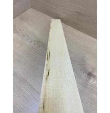 Клён Белый Явор, Волнистый заготовка грифа для Безголовой гитары Радиал А Волна А 28х70-52х560 мм-4