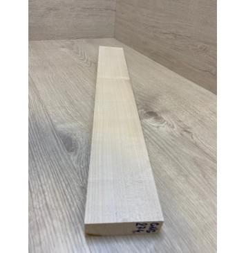 Клён Белый заготовка грифа для Безголовой гитары Радиал АА 25х75х570 мм-2