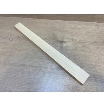 Клён Белый Явор, Волнистый заготовка грифа для Безголовой гитары Радиал ААА Волна АА 27х56-47х550 мм-0