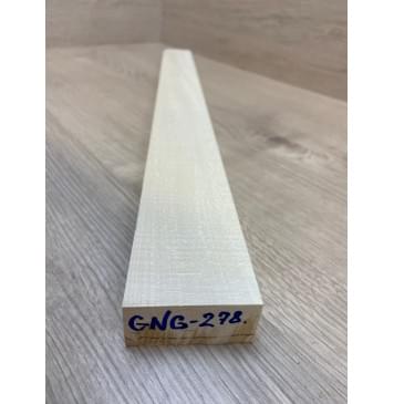 Клён Белый Явор, Волнистый заготовка грифа для Безголовой гитары Радиал ААА Волна АА 27х56-47х550 мм-2