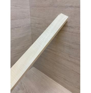 Клён Белый Явор, Волнистый заготовка грифа для Безголовой гитары Радиал ААА Волна АА 27х56-47х550 мм-7