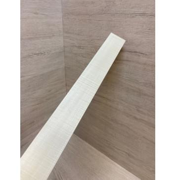 Клён Белый Явор, Волнистый заготовка грифа для Безголовой гитары Радиал ААА Волна АА 27х56-47х550 мм-10