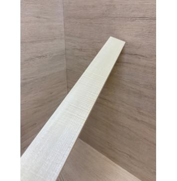 Клён Белый Явор, Волнистый заготовка грифа для Безголовой гитары Радиал ААА Волна АА 27х56-47х550 мм-5