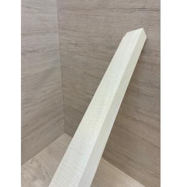 Клён Белый Явор, Волнистый заготовка грифа для Безголовой гитары Радиал ААА Волна АА 27х56-47х550 мм-8