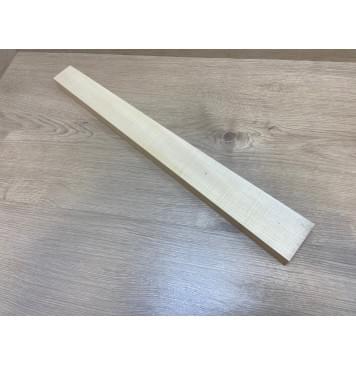 Клён Белый Явор, Волнистый заготовка грифа для Безголовой гитары Радиал АА Волна АА 27х65-47х564 мм-0