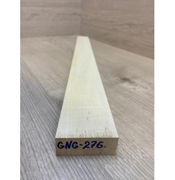 Клён Белый Явор, Волнистый заготовка грифа для Безголовой гитары Радиал АА Волна АА 27х65-47х564 мм-2