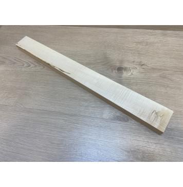 Клён Белый Явор, Волнистый заготовка грифа для Безголовой гитары Радиал А Волна А 26х64-54х560 мм-0