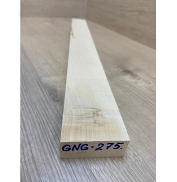 Клён Белый Явор, Волнистый заготовка грифа для Безголовой гитары Радиал А Волна А 26х64-54х560 мм-1