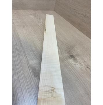 Клён Белый Явор, Волнистый заготовка грифа для Безголовой гитары Радиал А Волна А 26х64-54х560 мм-2