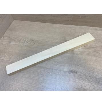 Клён Белый Явор, Волнистый заготовка грифа для Безголовой гитары Радиал А Волна А 26х64-54х560 мм-8