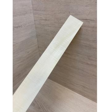 Клён Белый Явор, Волнистый заготовка грифа для Безголовой гитары Радиал А Волна А 26х64-54х560 мм-3