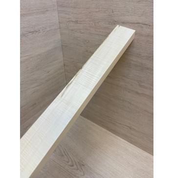 Клён Белый Явор, Волнистый заготовка грифа для Безголовой гитары Радиал А Волна А 26х64-54х560 мм-5