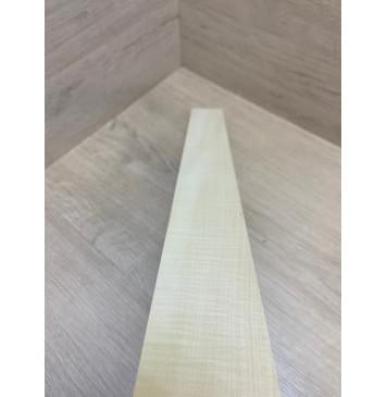 Клён Белый Явор, Волнистый заготовка грифа для Безголовой гитары Радиал А Волна А 26х64-54х560 мм-4