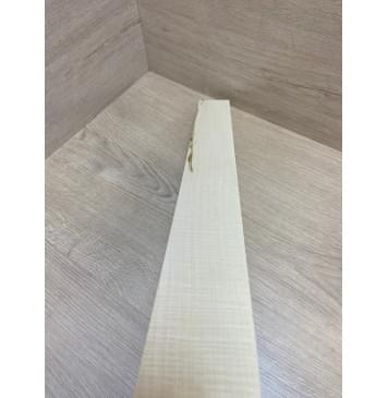 Клён Белый Явор, Волнистый заготовка грифа для Безголовой гитары Радиал А Волна А 26х64-54х560 мм-11