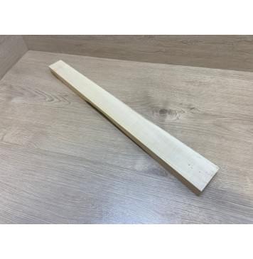 Клён Белый Явор, Волнистый заготовка грифа для Безголовой гитары Радиал АА Волна А 27х64-46х560 мм-0