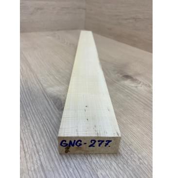 Клён Белый Явор, Волнистый заготовка грифа для Безголовой гитары Радиал АА Волна А 27х64-46х560 мм-1