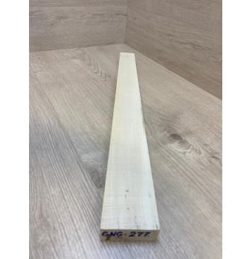 Клён Белый Явор, Волнистый заготовка грифа для Безголовой гитары Радиал АА Волна А 27х64-46х560 мм-2