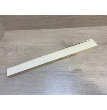 Клён Белый Явор, Волнистый заготовка грифа для Безголовой гитары Радиал АА Волна А 27х64-46х560 мм-9