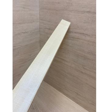 Клён Белый Явор, Волнистый заготовка грифа для Безголовой гитары Радиал АА Волна А 27х64-46х560 мм-11