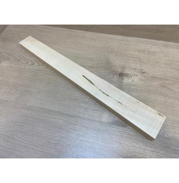 Клён Белый Явор, Волнистый Универсальная заготовка Радиал А Волна АА 24.5х70-53х560 мм-0