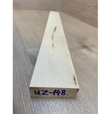 Клён Белый Явор, Волнистый Универсальная заготовка Радиал А Волна АА 24.5х70-53х560 мм-1