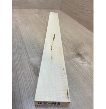 Клён Белый Явор, Волнистый Универсальная заготовка Радиал А Волна АА 24.5х70-53х560 мм-4